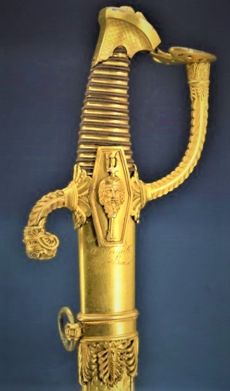 SABRE AMIRAL BOUTET VERSAILLES NAPOLEON EMPIRE